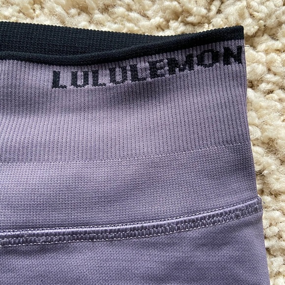 gray/purple lululemon full length leggings - Picture 3 of 5